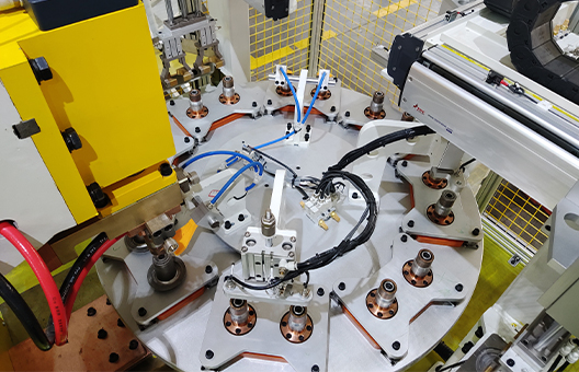 電機(jī)屏蔽罩殼提全自動焊接專機(jī)