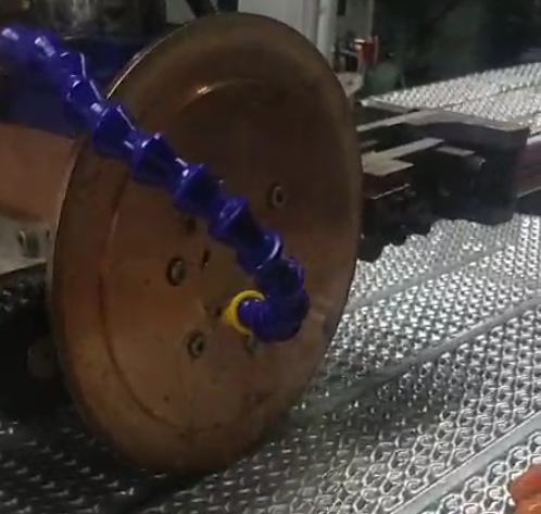 板式散熱器變頻滾焊機