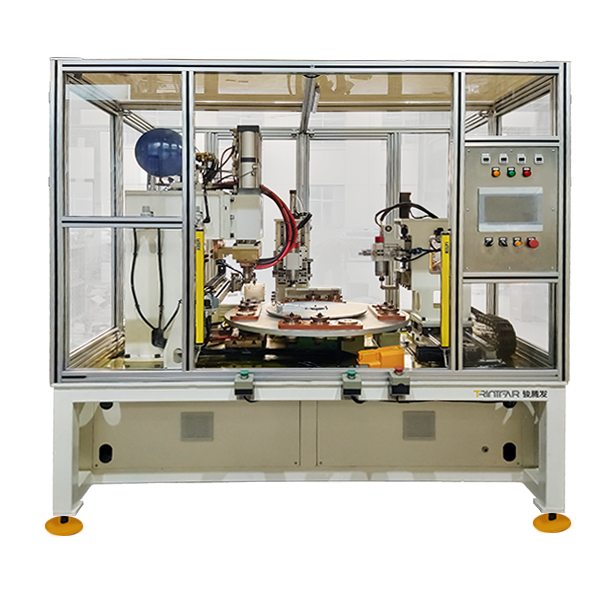側(cè)移器缸蓋鋼珠壓裝焊接專(zhuān)機(jī)