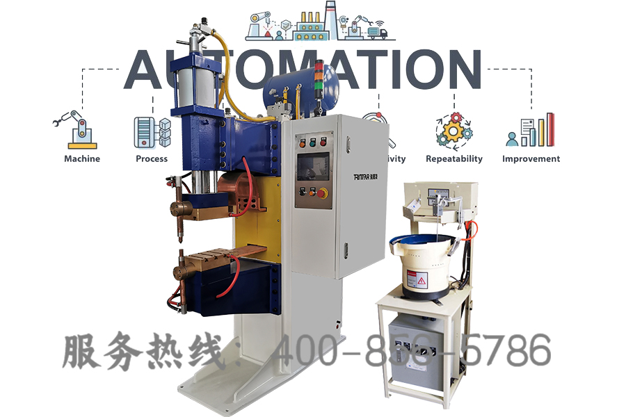 中頻點(diǎn)焊機(jī)工作過(guò)程 中頻點(diǎn)焊機(jī)工作過(guò)程