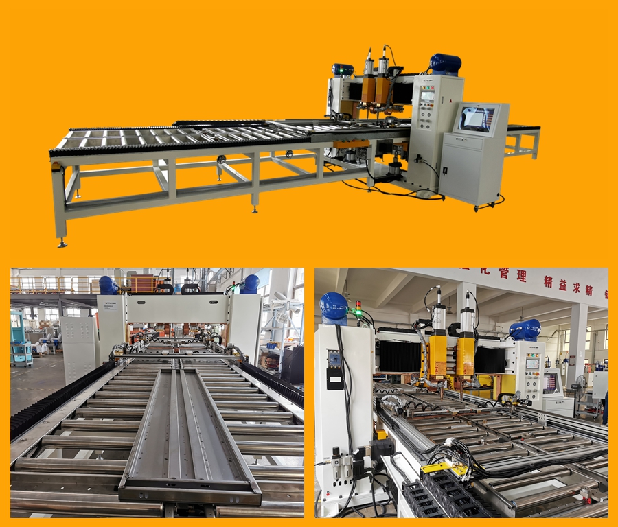 自動(dòng)化門板加強(qiáng)筋焊接生產(chǎn)線 自動(dòng)化門板加強(qiáng)筋焊接生產(chǎn)線