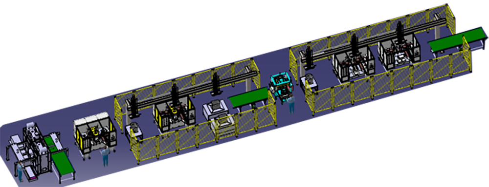 蒸烤箱內(nèi)膽焊接生產(chǎn)線 蒸烤箱內(nèi)膽焊接生產(chǎn)線