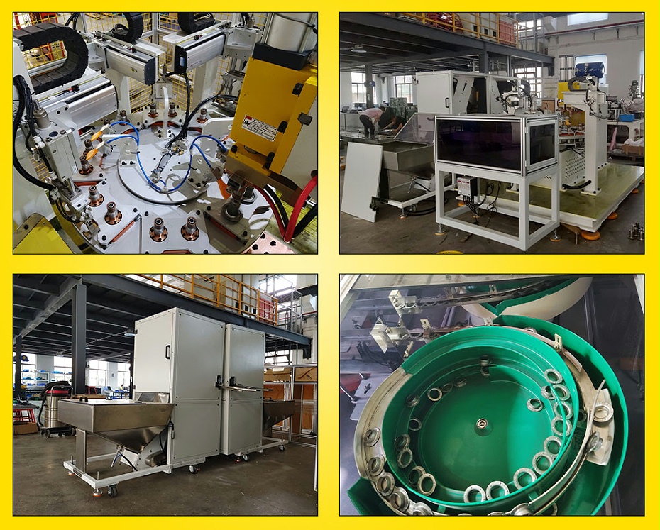 電機(jī)屏蔽罩殼提全自動焊接專機(jī) 電機(jī)屏蔽罩殼提全自動焊接專機(jī)